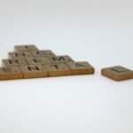 scrabble, scrabble pieces, lettering, letters, wood, scrabble tiles, white background, words, quote, letters, type, typography, design, layout, focus, bokeh, blur, photography, images, image, incremental, increments, gradual, progression, step-by-step, phases, steps, one day at a time, progress, development, grades,